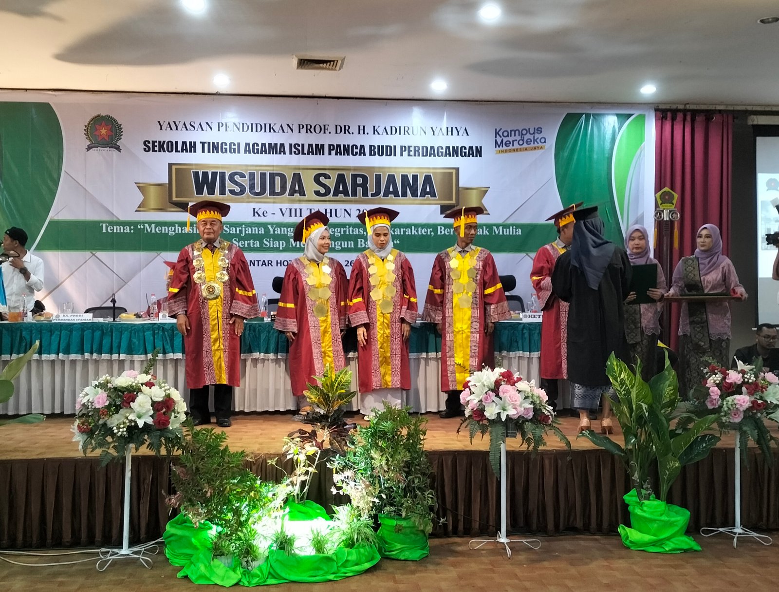 STAI Panca Budi Perdagangan Gelar Wisuda ke-VIII, Cetak 76 Sarjana Berkualitas