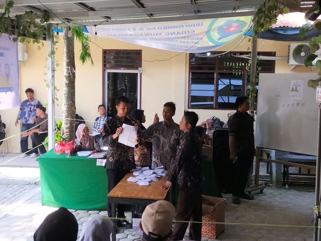 Pemilihan BEM STAI Panca Budi Perdagangan Berlangsung Lancar dan Demokratis, Paslon 01 Unggul 138 Suara