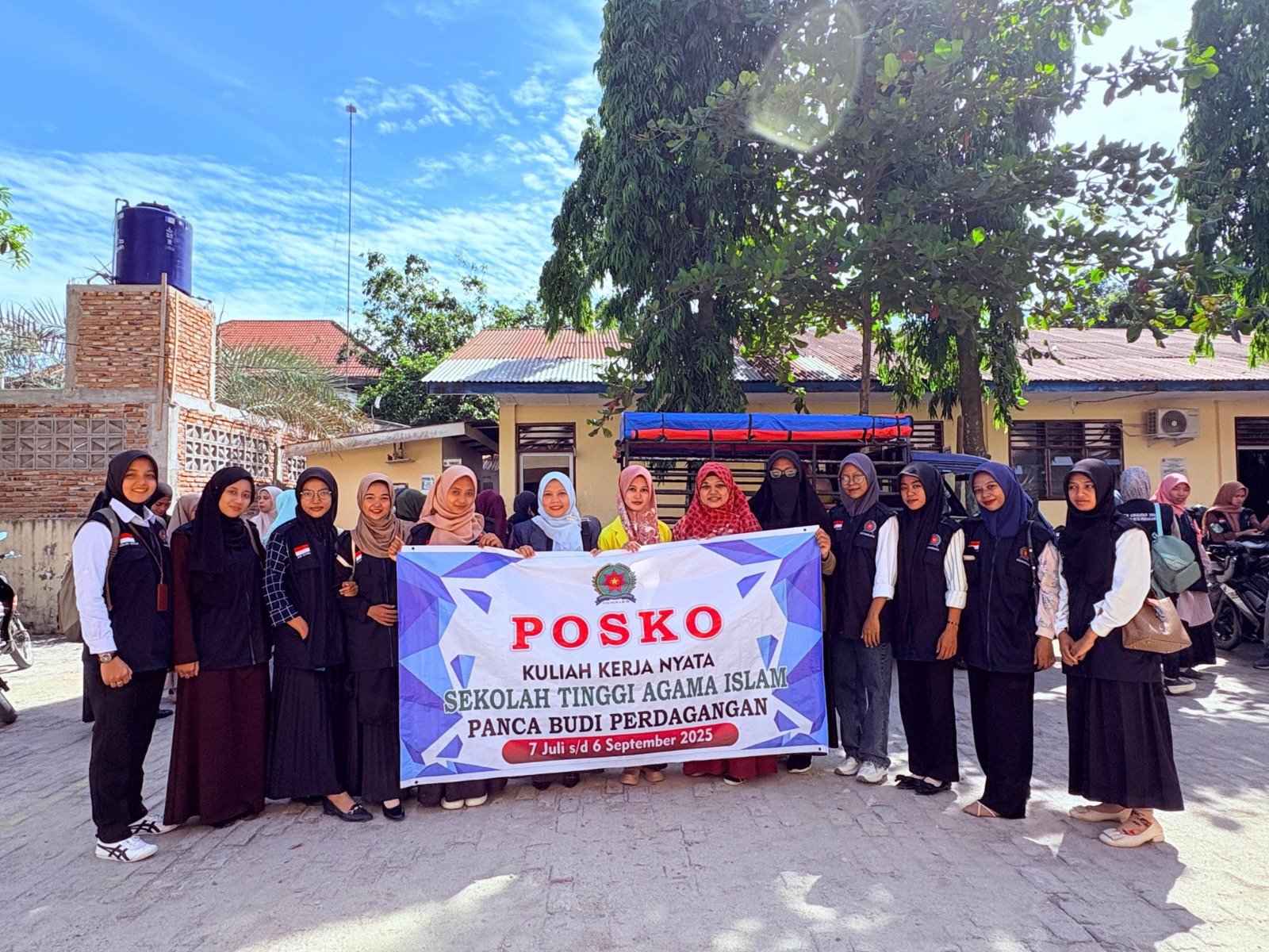 Posko Kuliah Kerja Nyata Sekolah Tinggi Agama Islam Panca Budi Perdagangan 7 Juli 2025 s/d 6 September 2025