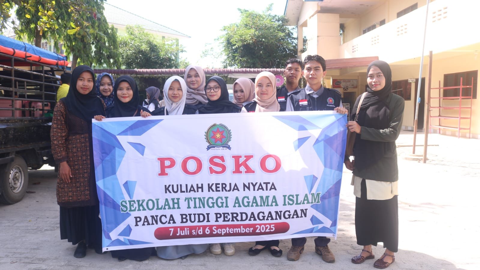 Posko Kuliah Kerja Nyata Sekolah Tinggi Agama Islam Panca Budi Perdagangan 7 Juli 2025 s/d 6 September 2025