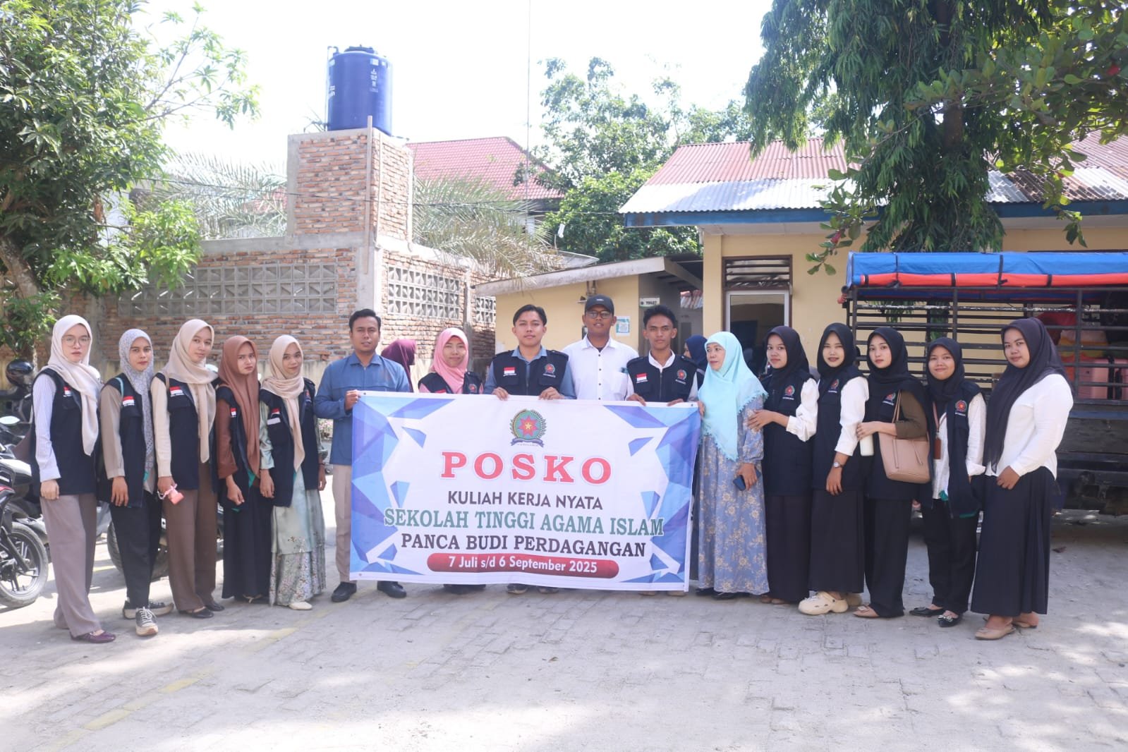 Posko Kuliah Kerja Nyata Sekolah Tinggi Agama Islam Panca Budi Perdagangan 7 Juli 2025 s/d 6 September 2025