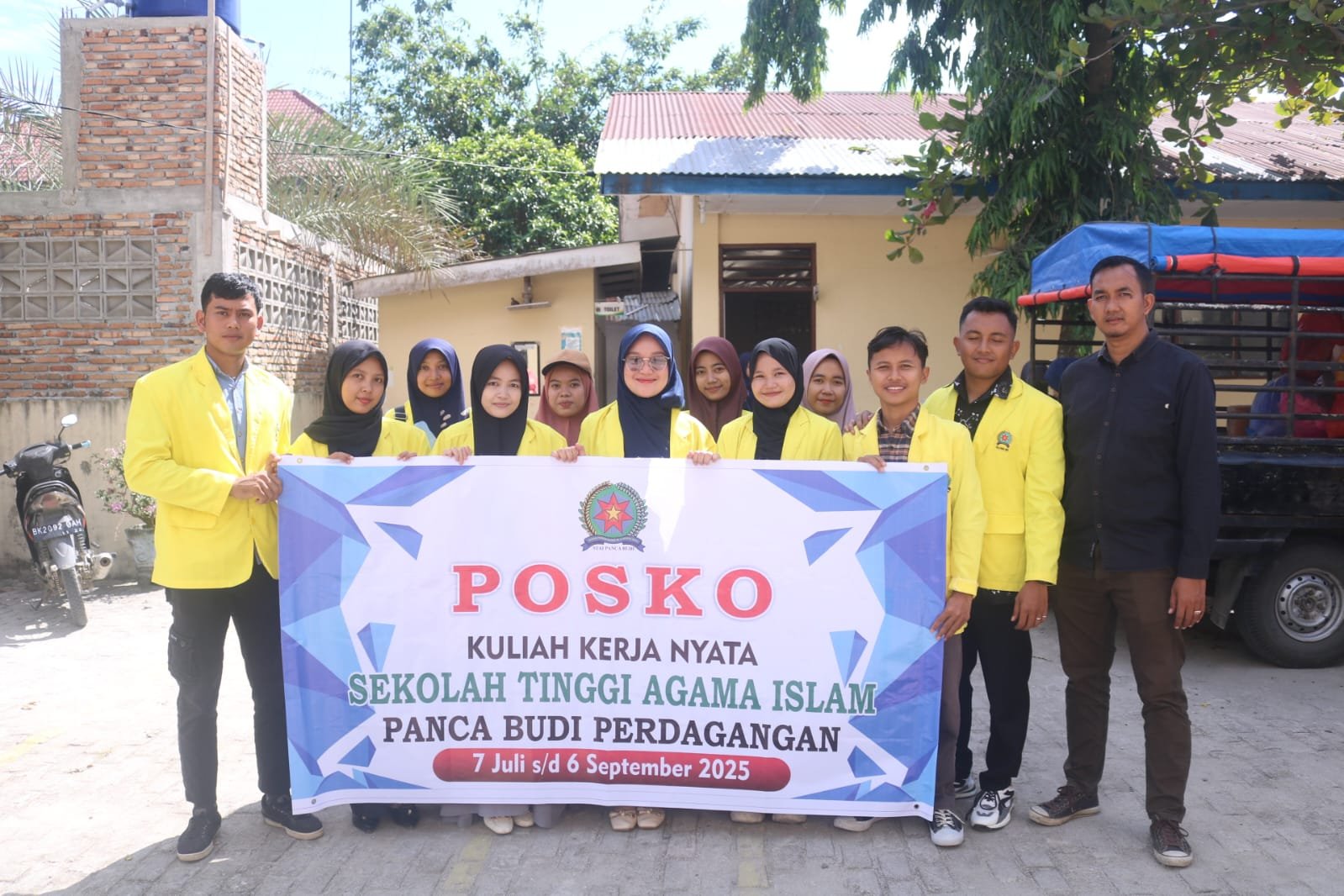 Posko Kuliah Kerja Nyata Sekolah Tinggi Agama Islam Panca Budi Perdagangan 7 Juli 2025 s/d 6 September 2025