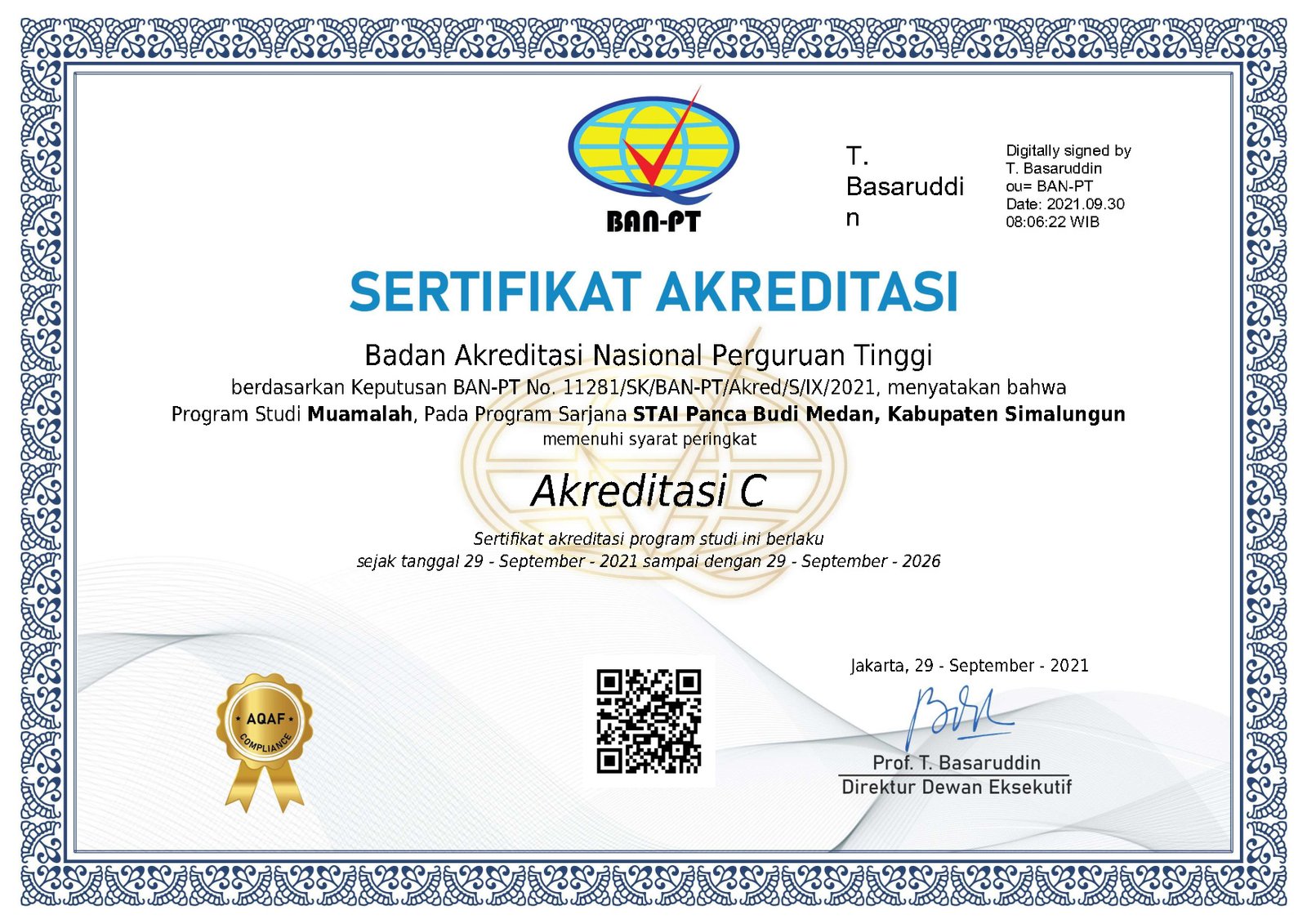 Program Studi Muamalah